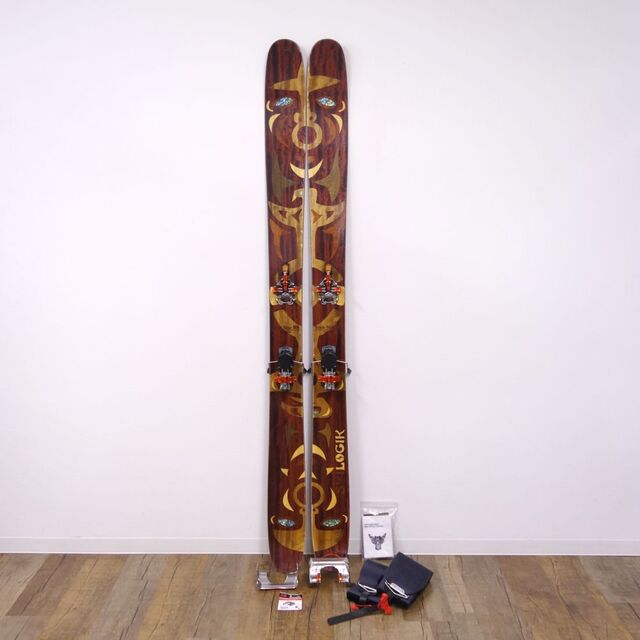 美品 スキーロジック SKILOGIK BCスキー Rock Star 188cm ビンディング