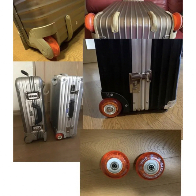 RIMOWA - リモワ ホイール カスタム クリアオレンジの通販 by k8y2's