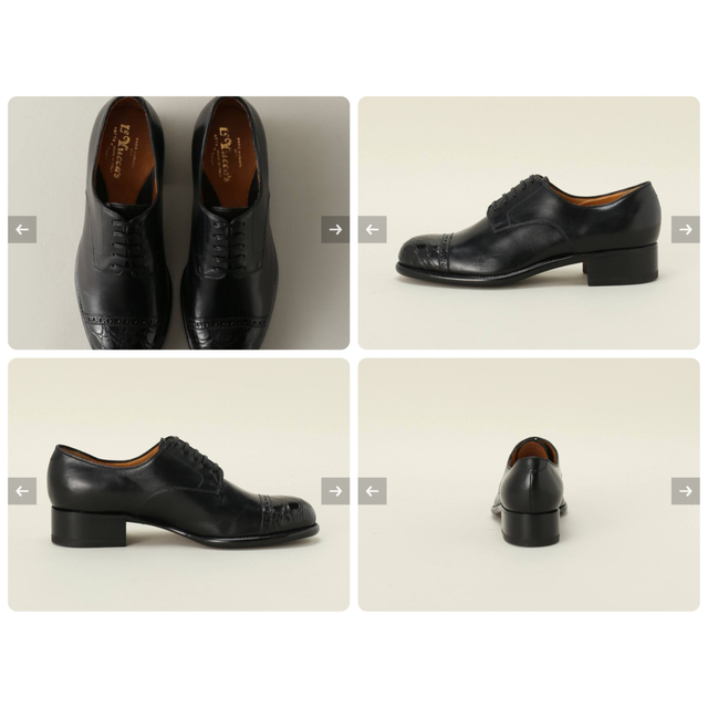 COMOLI - Le Yucca's レユッカス Crocodile Cap Toe クロコの通販 by