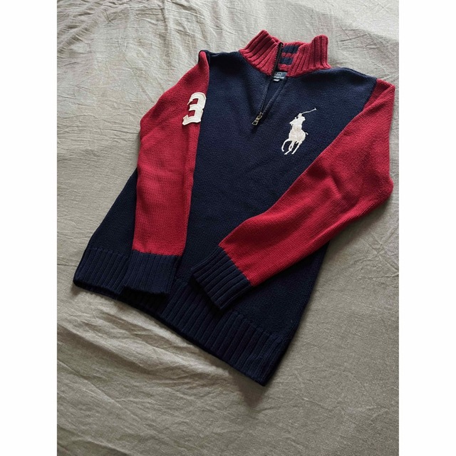 POLO RALPH LAUREN - ポロ ラルフローレン ジップアップ ネイビー