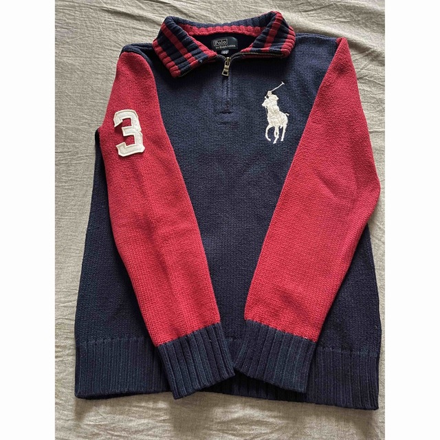 POLO RALPH LAUREN - ポロ ラルフローレン ジップアップ ネイビー