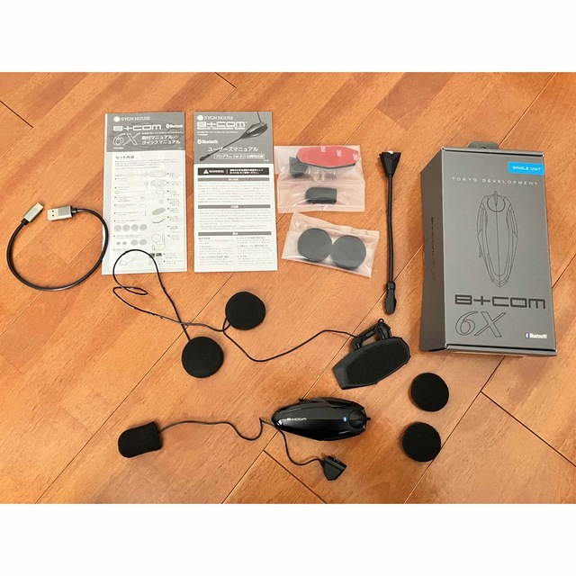 中古品】B+com 6X ビーコム インカム SB6X シングルユニットの通販 by