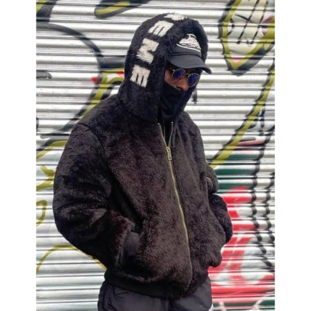 Supreme - supreme faux fur reversible ma-1 blackの通販 by