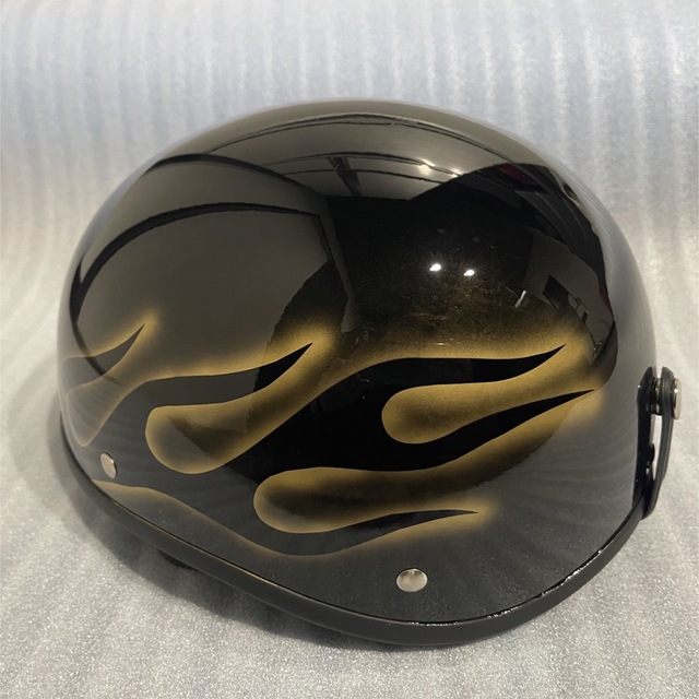 フレア ダックテール ヘルメット ハーレー アメリカン バイク ドラッグ