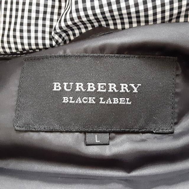 BURBERRY BLACK LABEL - バーバリーブラックレーベル ダウンベストの