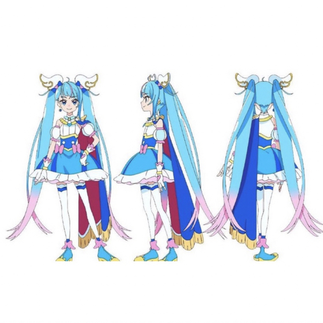 プリキュア キュアスカイ衣装 3xlジャンク プリキュア キュアスカイ