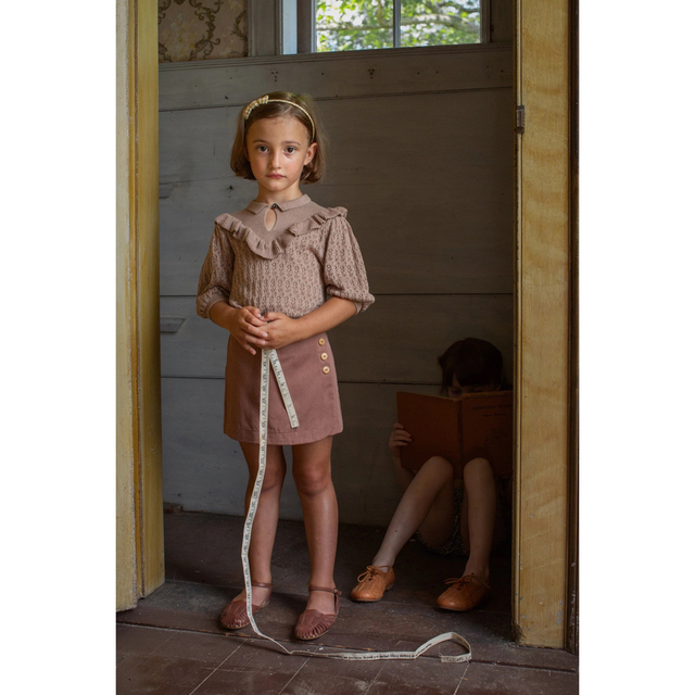 スカート SOOR PLOOM Olive skort, henna 6y Soor Ploom Olive Skort