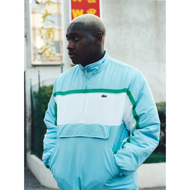 Supreme - Supreme/LACOSTE Puffy Half Zip Pullover の通販 by s