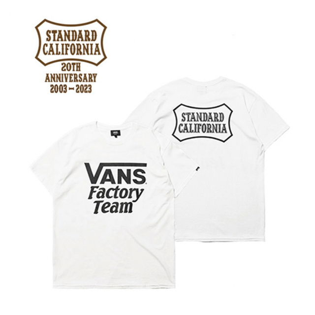STANDARD CALIFORNIA - Standard California×Vans 20周年Tシャツ白L