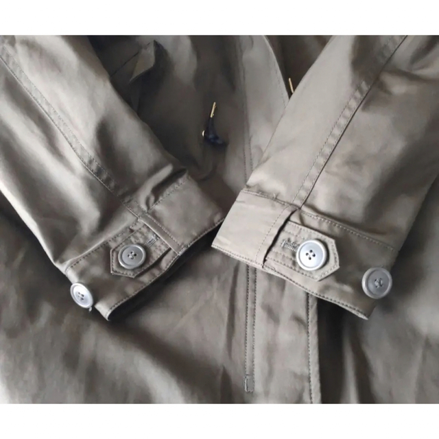 IENA - 【IENA】モッズコートライナー付き ファー カーキ36 の通販 by