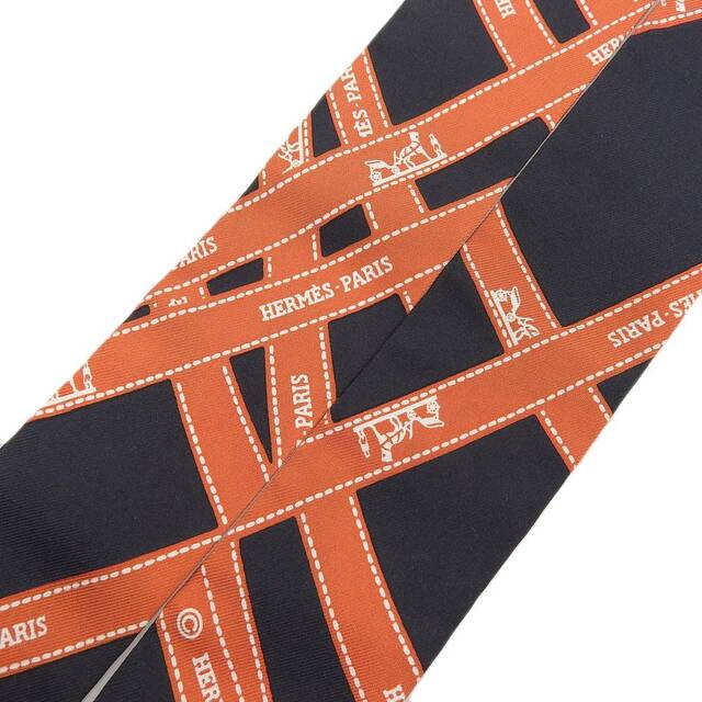 HERMES - 【本物保証】 箱付 超美品 エルメス HERMES ツイリー リボン