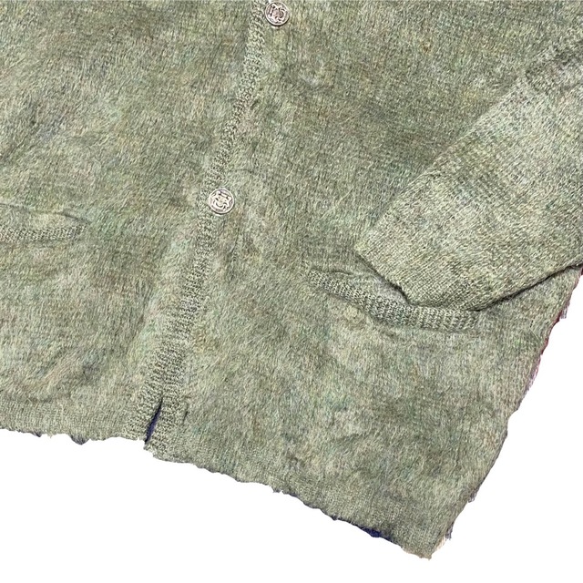 60s jantzen USA製 モヘアカーディガン ヴィンテージ グリーンの通販