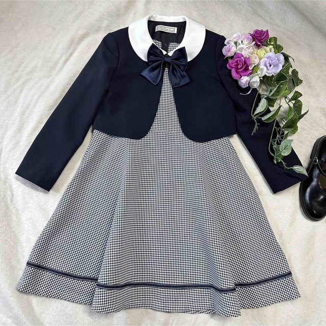 ママリージェイ 女の子 卒園入学式 フォーマルアンサンブル 130 ♡匿名