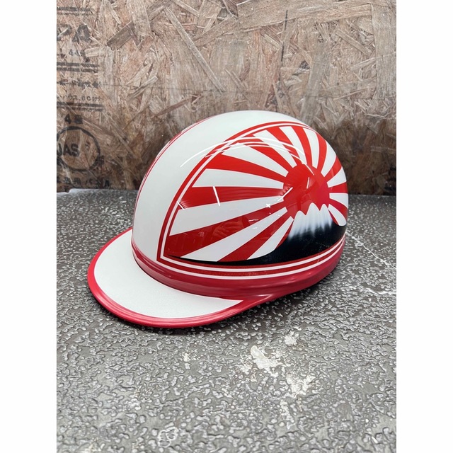 新品 送料無料 カスタムコルク半 富士日章 定番 色赤 ラメ無し