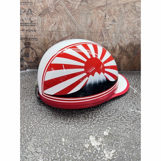 新品 送料無料 カスタムコルク半 富士日章 定番 色赤 ラメ無し