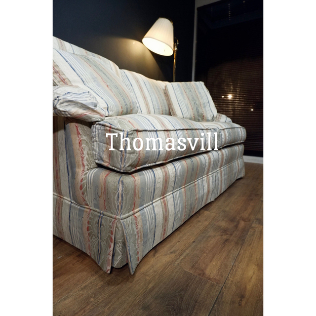 首都圏送無料〜大塚家具90'sUS30万ヴィンテージトーマスビル2人掛け