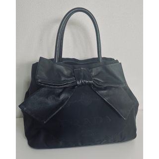 PRADA - グータンママ様 PRADA プラダ リボン レザー バッグの通販 by