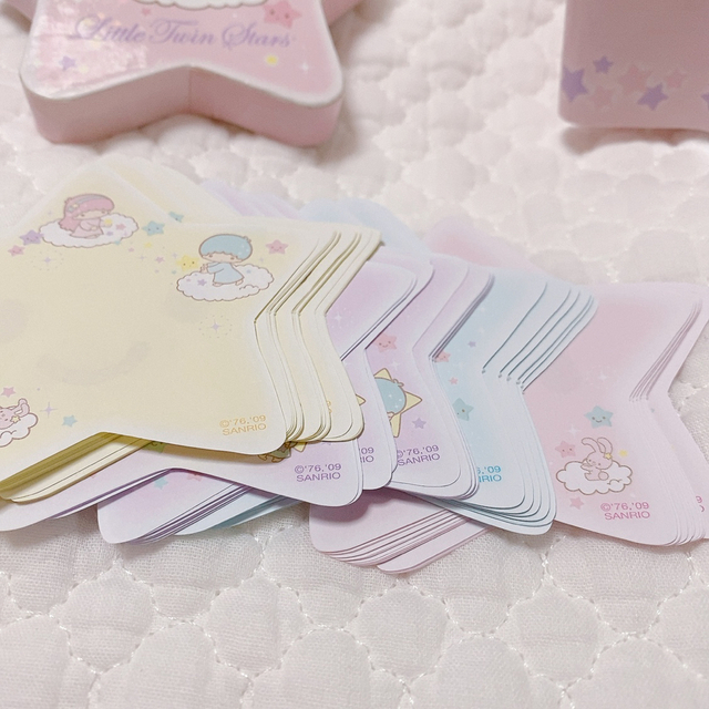 キキララ シールパックと星型のメモ キキララ シールパックと星型のメモ