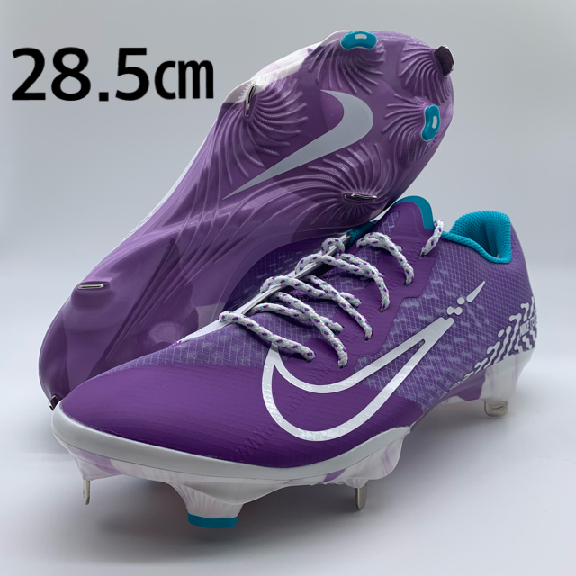 NIKE - 【日本未発売】NIKE 野球 スパイク 紫 パープル 軽量 28.5㎝の
