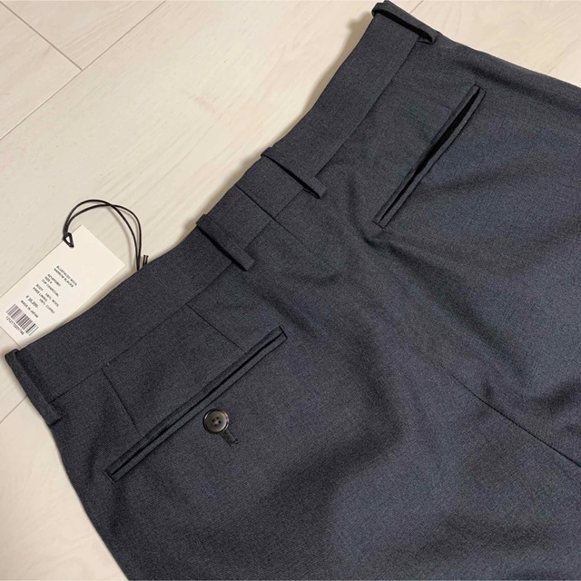 AURALEE - AURALEE BLUEFACED WOOL NARROW SLACKSの通販 by DPTH3's