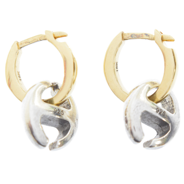 ホーセンブース ピアス 片耳のみ 美品HOORSENBUHS 3mm TOGGLE STUDS