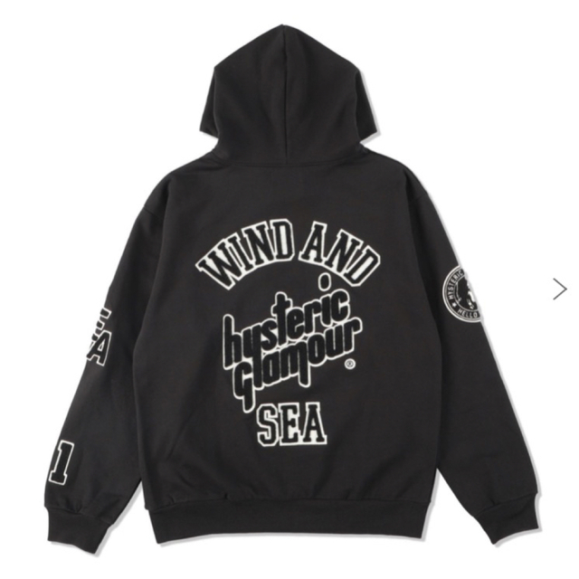 HYSTERIC GLAMOUR - 新品☆HYSTERIC GLAMOUR WInd and sea パーカーの