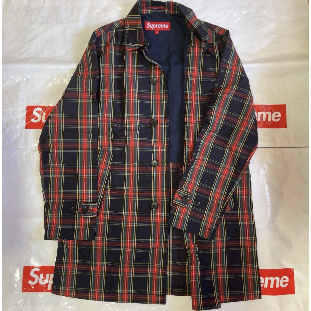 Supreme - Supreme Plaid check Trench Coat チェック コートの通販 by