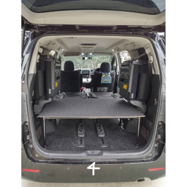 20 30 アルファード ヴェルファイア アウトドア 車中泊 ベッドキットの