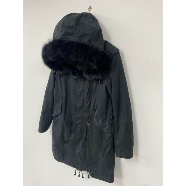 KAZUYUKI KUMAGAI ATTACHMENT - アタッチメント モッズコート BLACK M