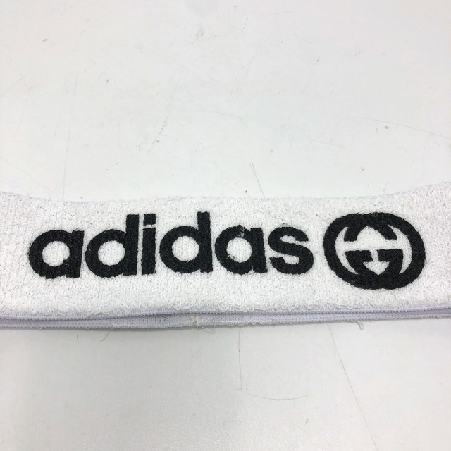 GUCCI - グッチ GUCCI アディダス adidas コラボ 703594 ロゴ ヘア
