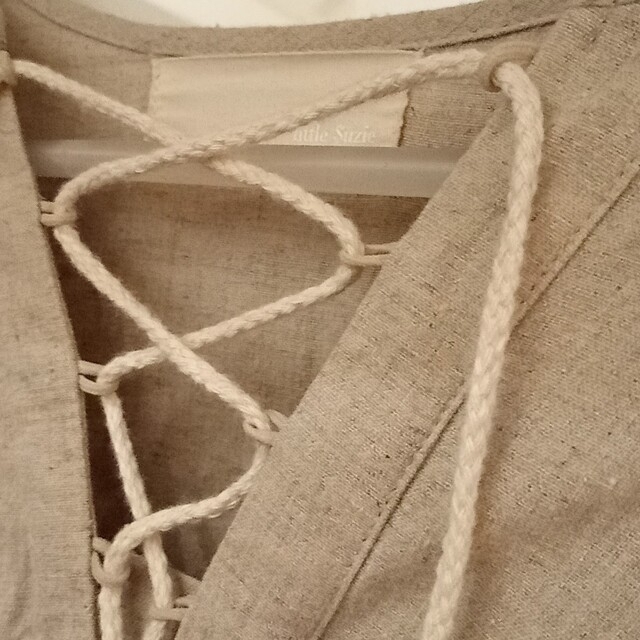 little $uzie - little suzie リトルスージー リネン ギャザーブラウス