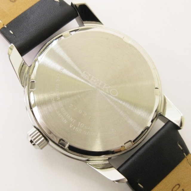 SEIKO - セイコー 腕時計 アナログ ソーラー レザーバンド SBPX123