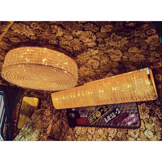 幅約140cm ナイアガラ シャンデリア デコトラ アートトラック レトロの