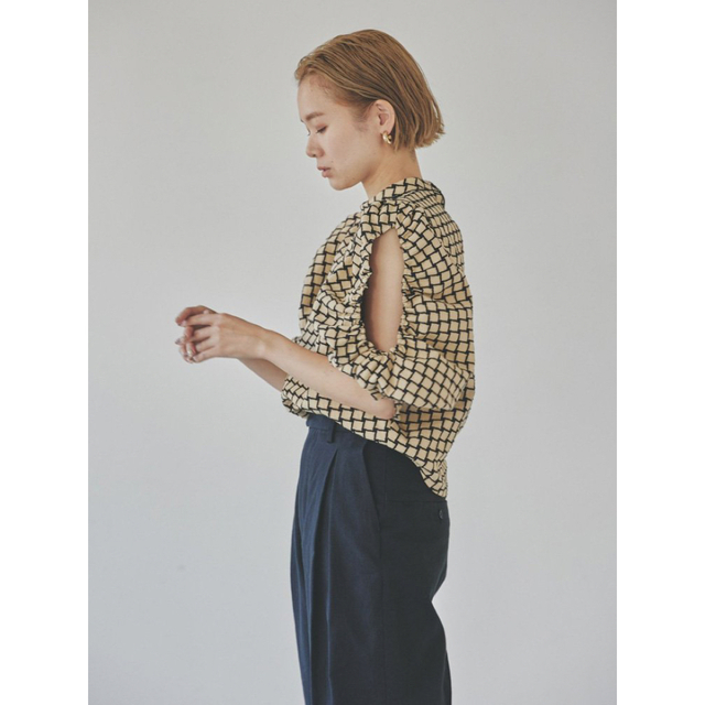 TODAYFUL オープンショルダージャガードブラウス