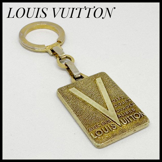 LOUIS VUITTON - LOUIS VUITTON ルイヴィトン ビンテージ キーリング
