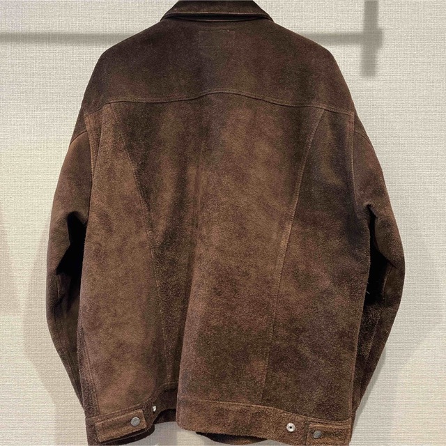 WACKO MARIA - WACKO MARIA SUEDE LEATHER TRUCKER JACKETの通販 by