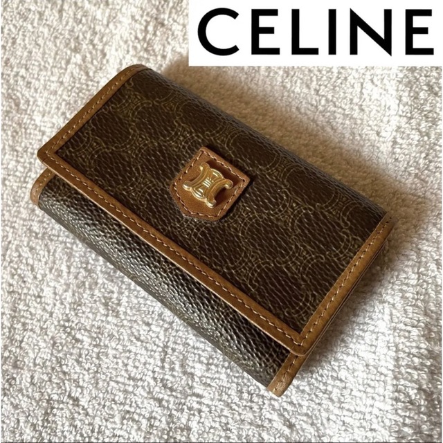 CELINE - 専用 CELINE 6連キーケース マカダム トリオンフ ゴールド