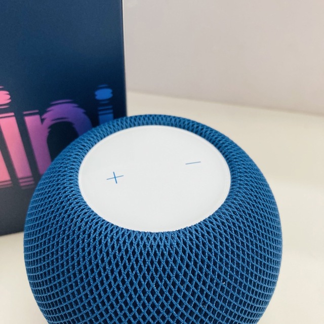 Apple - Apple Home Pod mini ブルーの通販 by らくぞう's shop