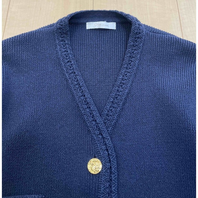 Plage - ☆美品☆ plage ゴールドボタンニットジャケットの通販 by l's