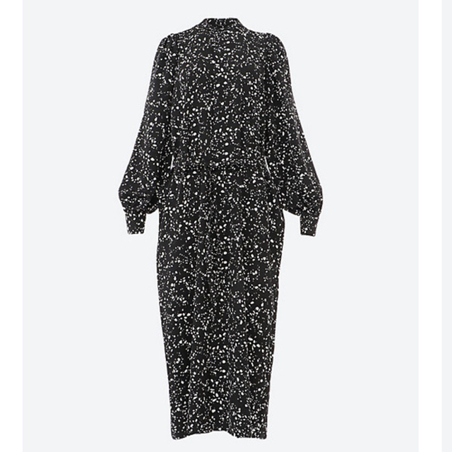 HYKE ハイク PEBBLE PRINTED DRESS サイズ1 HYKE - HYKE PEBBLE