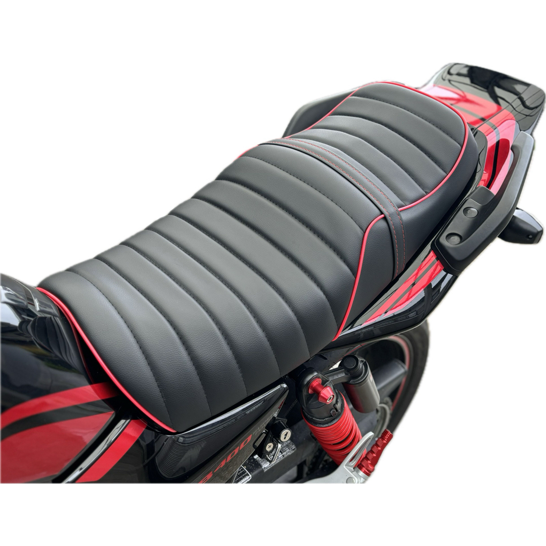 NC39 NC42タックロール シート 黒皮ボタン/CB400SFCB400SF NC39 NC42