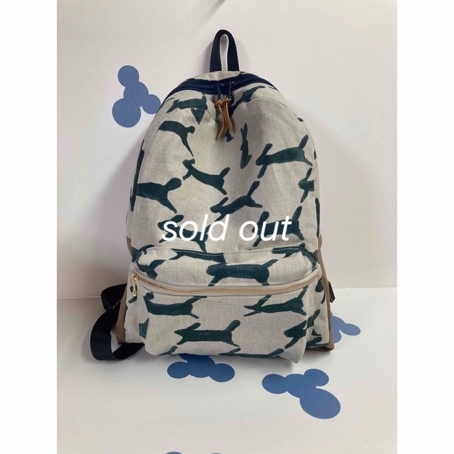 mina perhonen - ミナペルホネン ハンドメイド リュック runrunrunの