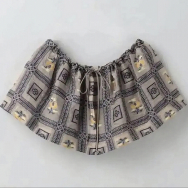 6 (ROKU) - 6 ROKU SUKE CUT JACQUARD BIB 試着のみの通販 by