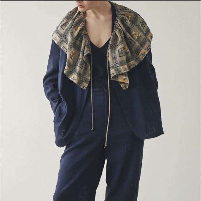 6 (ROKU) - 6 ROKU SUKE CUT JACQUARD BIB 試着のみの通販 by