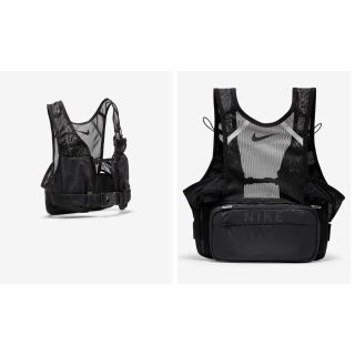 新品未使用ナイキトランスフォームベストパックS/M 黒 ランニング