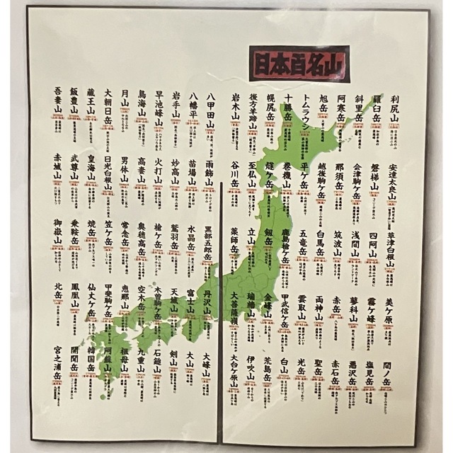 日本百名山 のれん／未開封の通販 by むらさきshop｜ラクマ