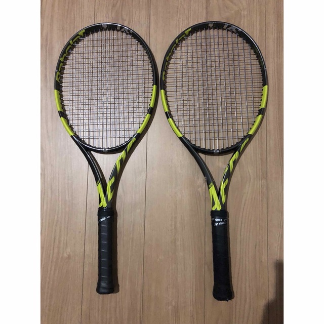 Babolat Pure Aero 黒/黄 BabolaT テニスラケット 黒⁄黄色 BabolaT