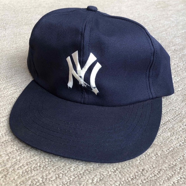 ヴィンテージ 80s ニューヨークヤンキーススナップバック キャップ Gの