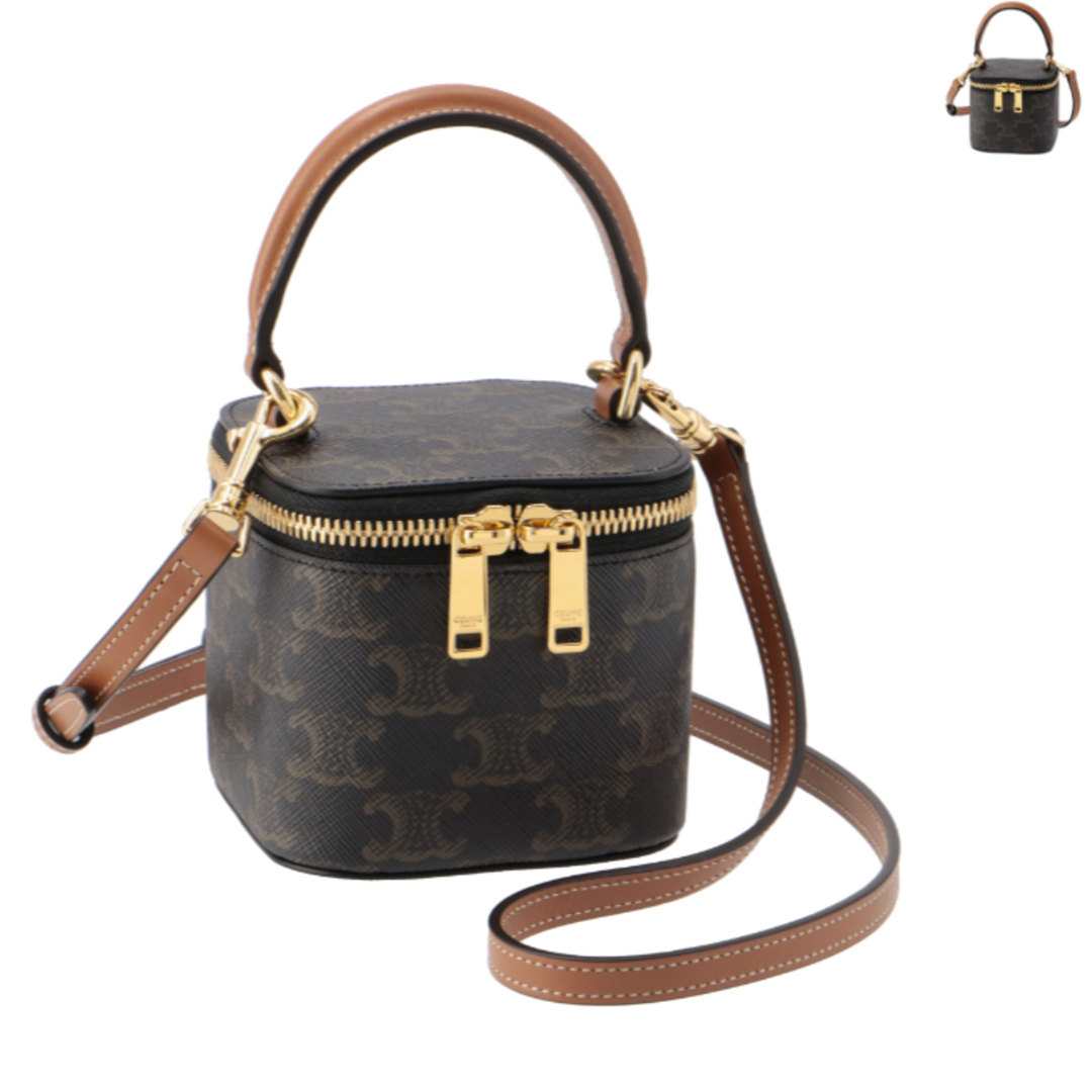 CELINE - セリーヌ CELINE バニティケース ミニ ショルダーバッグ