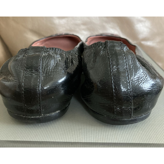 GUCCI - GUCCI フラットシューズ グッチ ビット ピンク ステッチ